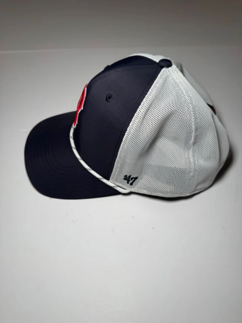 ’47 Brand Boston Red Sox Fenway Park Rope Trucker Hat MLB Snapback